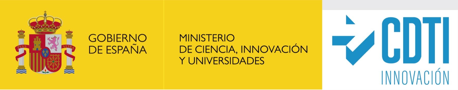 Cofinanciado por el Gobierno de España, el Ministerio de Ciencia, Innovación y Universidades y CDTI Innovación (NEOTEC)